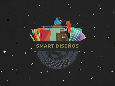 Smart Diseños animation badge brazil design diseños illustration logo pantone smart studio
