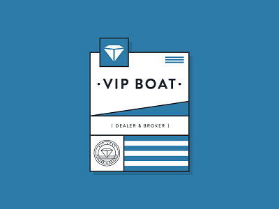 Vip Boat - Dealer & Broker - Brand Study boat branding diseños id lepca logo smart