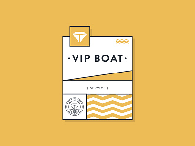 Vip Boat - Service - Brand Study boat branding id lepca logo smart diseños