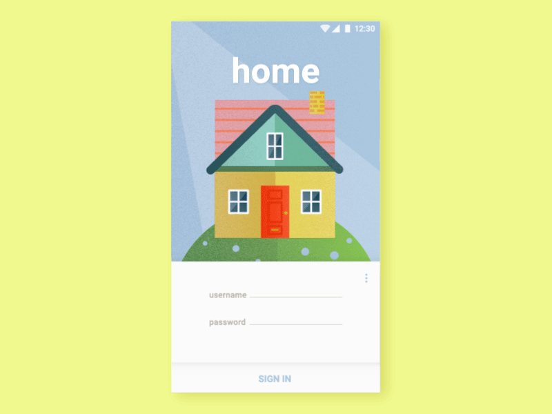 home after effects animation app home illustration mobile design motion design product design ui ux visual design