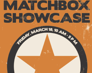 Matchbox Showcase, Austin design gigposter illustration screen print silkscreen