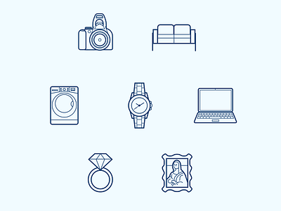 Home Inventory Icons