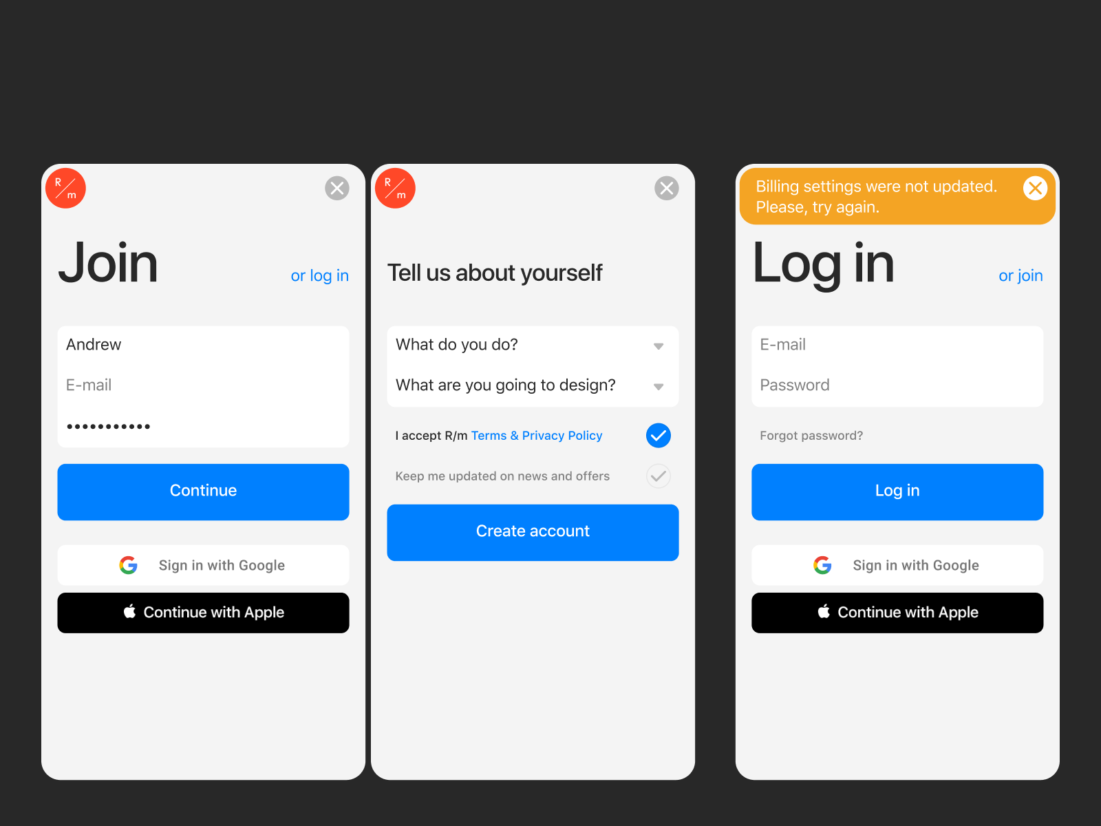 a-refreshed-look-of-the-log-in-form-by-readymag-on-dribbble