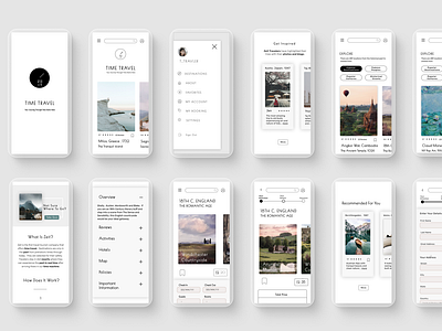 Travel Tourism App UI