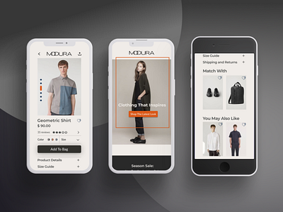 MODURA - Clothing App