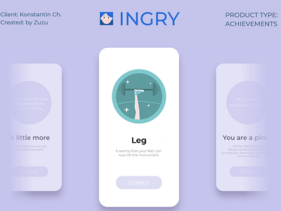 INGRY: app achievements