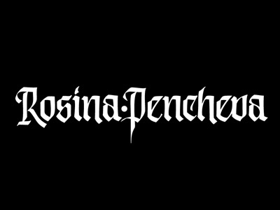Rosina Pencheva black calligraphy letter lettering pencheva photography rosina vector