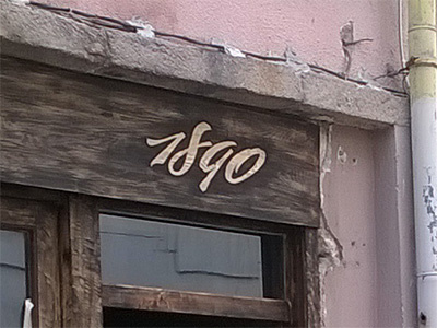 1890 signage