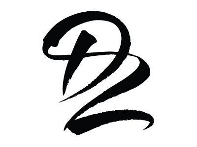 D2 brush d2 logo