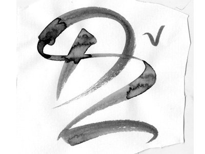 D2 Scan calligraphy