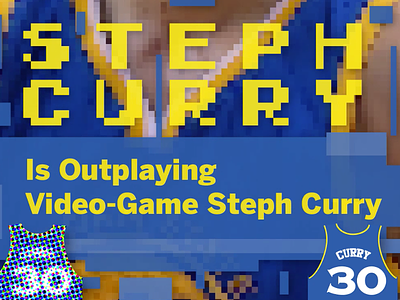 Steph Curry vs. Video Game Steph Curry