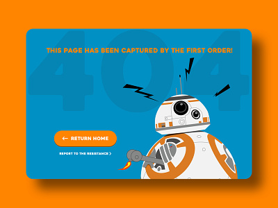 404 Error Page - Daily UI 008