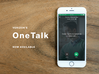 Verizon One Talk android app design iphone sketch3 ui design uiux visual design
