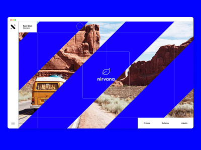 Portfolio — Project Header branding graphic design logo ui website design