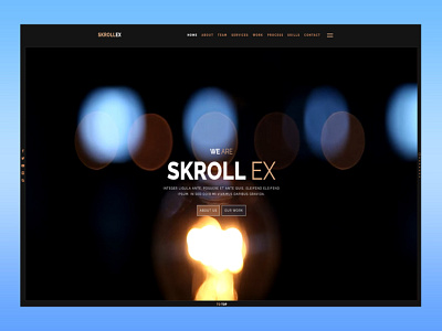 Skrollex Theme Dark Mode