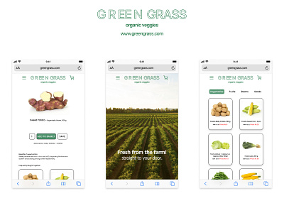 Green Grass! branding design minimal modern portfolio ui