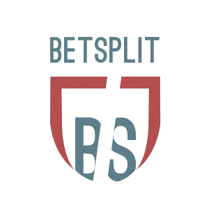 Betsplit - logo concept bet logo noise photoshop shield split