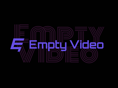 Empty Video logo random