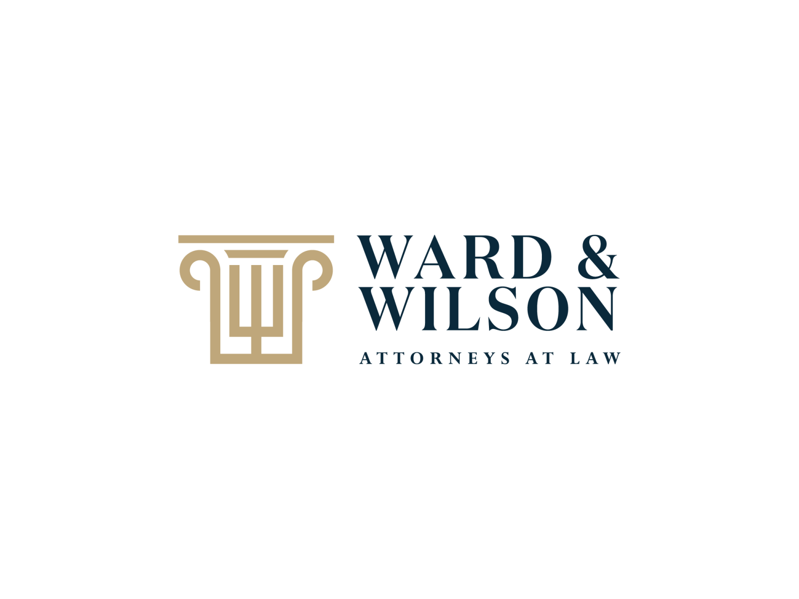 Ward And Wilson Attorneys At Law Logo by vishal kushwah on Dribbble