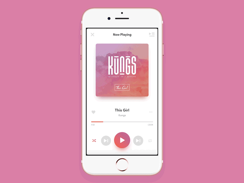 Music Player (Principle Freebie)