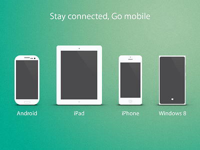 Multiple Devices clean device devices freebies icon mobile multiple psd simple