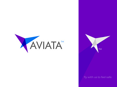 Aviata Logo Mark a logo air company logo aircraft logo brand identity branding corporate identity custom logo design graphic design illustration logo logo design logo for airplane minimal logo minimalist logo plane logo simple logo ui