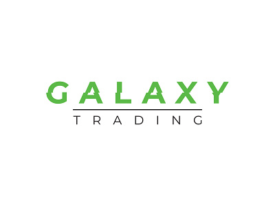 Galaxy Trading | Word Mark Logo