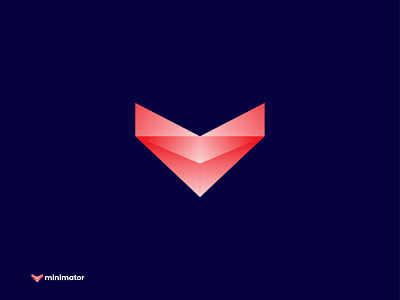 Minimator | letter M + Tech vibe Logo design