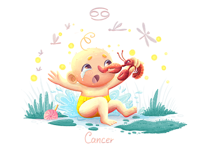 Sweet Baby Zodiac Cancer