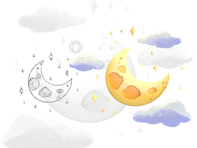 Moon - icon design