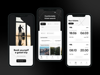 Routee. Travel booking app UI/UX design concept app app design mobile mobile design product design travel app ui ui design ux ux design