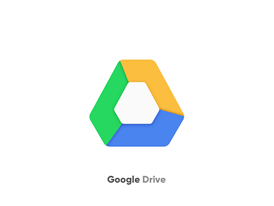 Google Drive / Icon redesign android app design google icon iconography icons logo material redesign