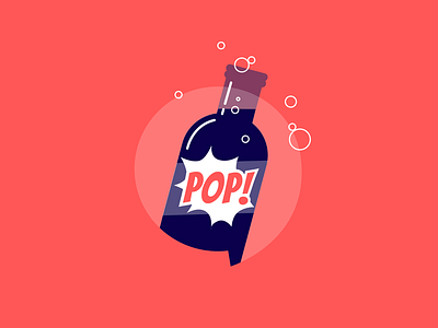 Fizzy Pop bright design fun illustration vector