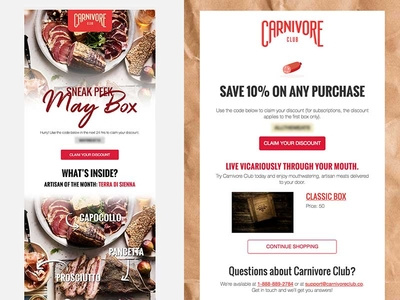 Carnivore Club E-mails