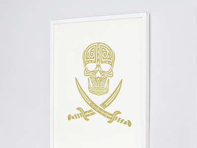Skull-Pirate flag icons illustration pirate flag skull