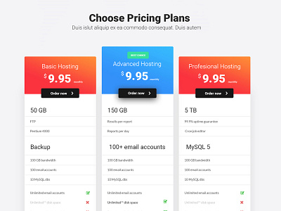 Hosting Prices ecommerce shop themeforest