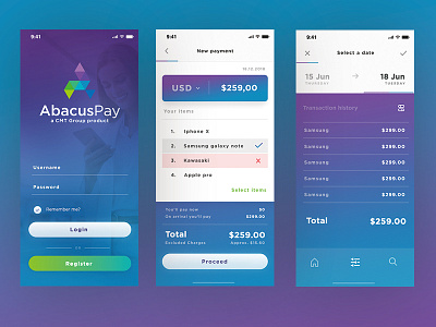 Payment APP app ecommerce iphone iphone ui payment app ui ux