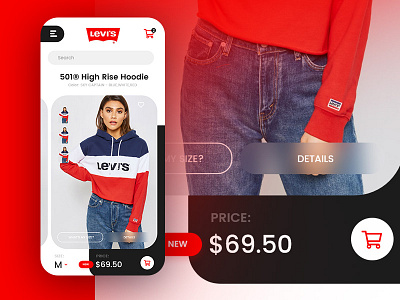 Levi's® app redesign by Product Designer on Dribbble