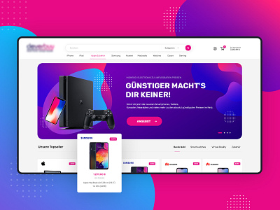 🛒 ecommerce store - magento design template creative design design ecommerce hero banner magento magento theme sneak peek