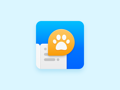 Gassi: Pet Journal — Product Icon android design icon iconography icons logo material design product icon