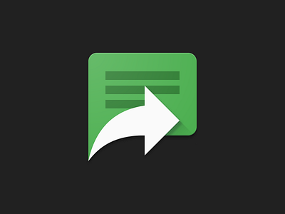 Messaging Icon android aospa green iconography material design material iconography messaging product icon system icon