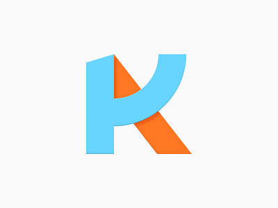Kevin Aguilar Logo a google iconography icons k k logo logo material design personal logo