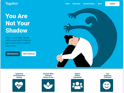 Mental Health Site Home Page