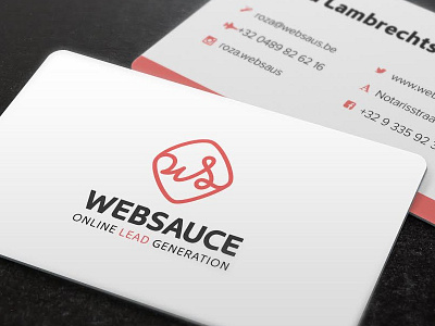 Websauce branding design graphic identity logo