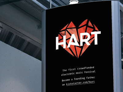 Hart Poster branding event logo party poster