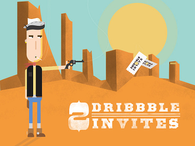 2 dribbble invites