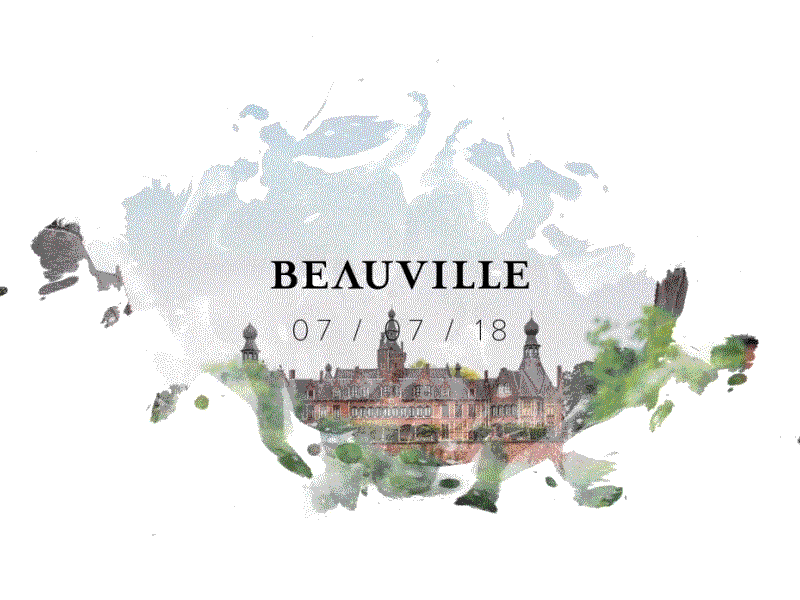 Beauville festival identity festival animation organic logo identity typography