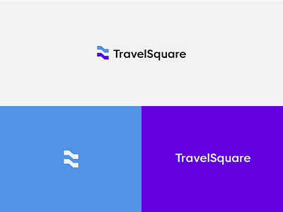 Travelsquare branding identity logo logotype travel typography