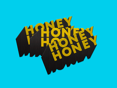 Honey Honey logo branding identity logo typography