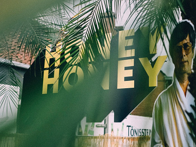 New case: Honey Honey animation branding event festival identity logo typography